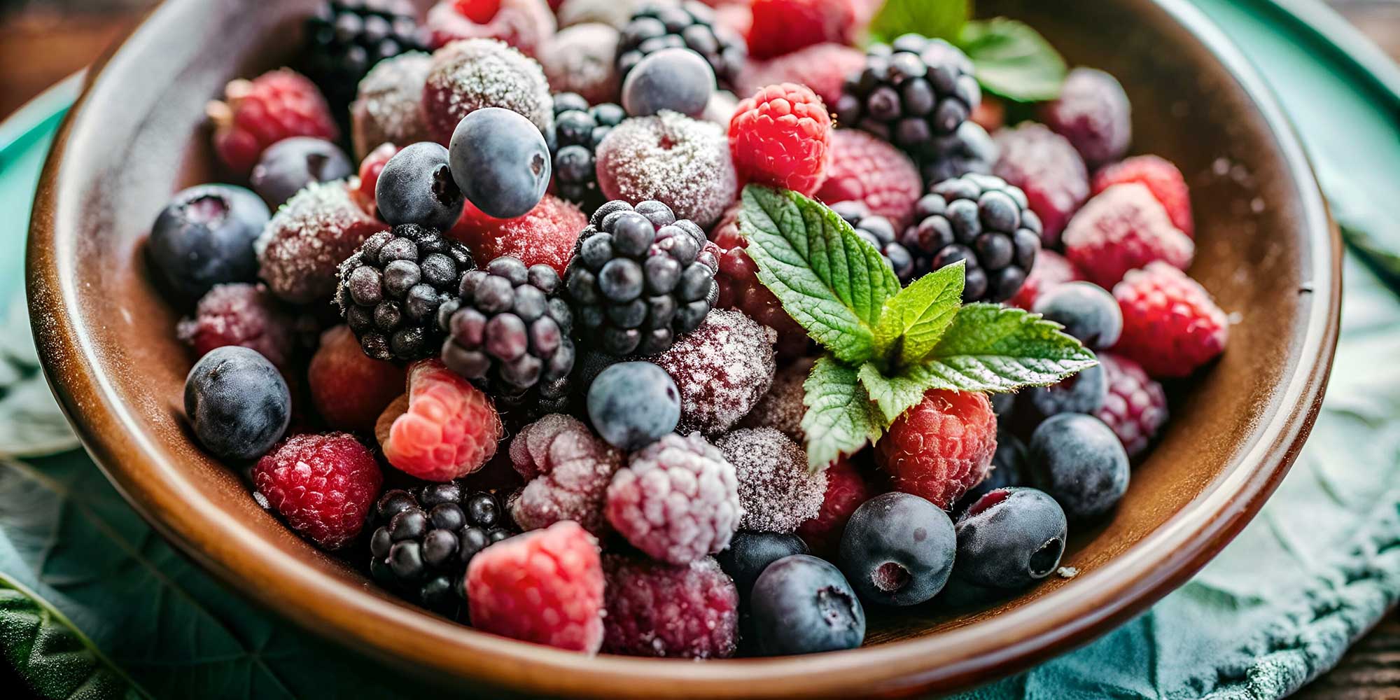 gefrorene beeren